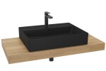 Koupelnová sestava SAT s deskou pod umyvadlo Dolce 100x8x50 cm dub halifax KSETDO15 KSETDO15