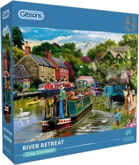 GIBSONS Puzzle Odpočinek u řeky