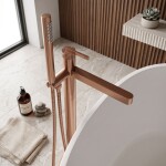 REA - Volně stojící baterie Grace Brush Copper REA-B2237