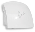 NOVASERVIS - Elektrický senzorový osoušeč rukou, 1500 W, bílý 69091,1
