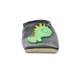 Funky-Monkey Funky Monkey SOFT Dinosaur Charcoal tmavé šedé capáčky