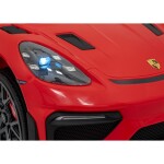 Mamido Elektrické autíčko Porsche Spyder RS 718 MP4 červené