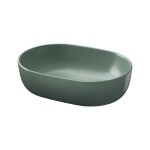 CERSANIT - UMYVADLO NA DESKU MODUO 50 OVÁL, GREEN MATT, KARTON K116-130
