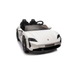 Mamido Elektrické autíčko Porsche Taycan Turbo S bílé