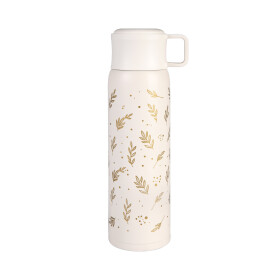 Bílá termoláhev s hrnkem 500 ml - Albi