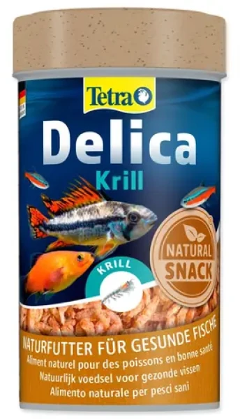 Tetra Delica Krill / Krmivo pro ryby / sušený krill / 100 ml (A1-734012)
