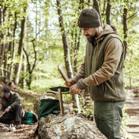 Bushman Pánská mikina Durong II, pískově hnědá XL