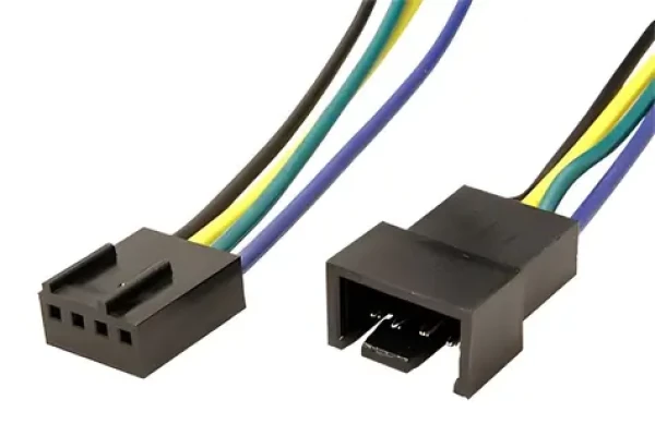 InLine prodlužovací kabel pro ventilátor PWM 4-pin / Prodlužovací kabel / 30 cm (33328A)