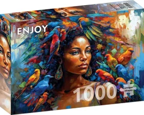 ENJOY Puzzle Peříčková královna