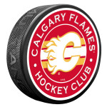 Mustang Puk Calgary Flames NHL Stripe Design