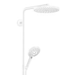 HANSGROHE - Raindance Select S Sprchový set Showerpipe s termostatem, 3 proudy, matná bílá 27633700