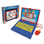 Lexibook česko-anglický vzdělávací notebook Tlapková patrola 124 aktivit