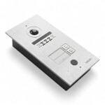 EVOLVEO DoorPhone ID-2, 2drátový videotelefon pro dva byty s RFID, otiskem prstu a podporou ONVIF kamer