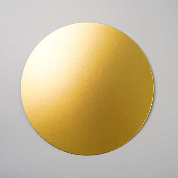 Cake Star podložka tenká zlatá 26 cm