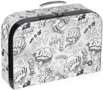 OXYBAG Kufřík Komiks / Dětský kufřík / 34 x 23 x 10 cm (07725)