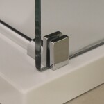Aquatek - TEKNOSOFT B2 100 - Luxusní sprchové dveře zasouvací 97-101 cm, sklo 8mm TEKNOSOFTB2100