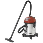 Nilfisk ATTIX 40-01 PC INOX / Průmyslový vysavač / 1500W / Mokré a suché vysávání / 37 L / PET filtr (107413593)