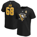 Fanatics Pánské tričko Jaromír Jágr #68 Pittsburgh Penguins Alumni Player Velikost: S