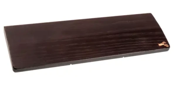 Glorious Dřevěná opěrka zápěstí pro kompaktní klávesnici černo-hnědá (GV-75-DARK)