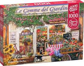 Puzzle Cherry Pazzi 1000 dílků - Klenoty zahrady (Le Gemme del Giardino)