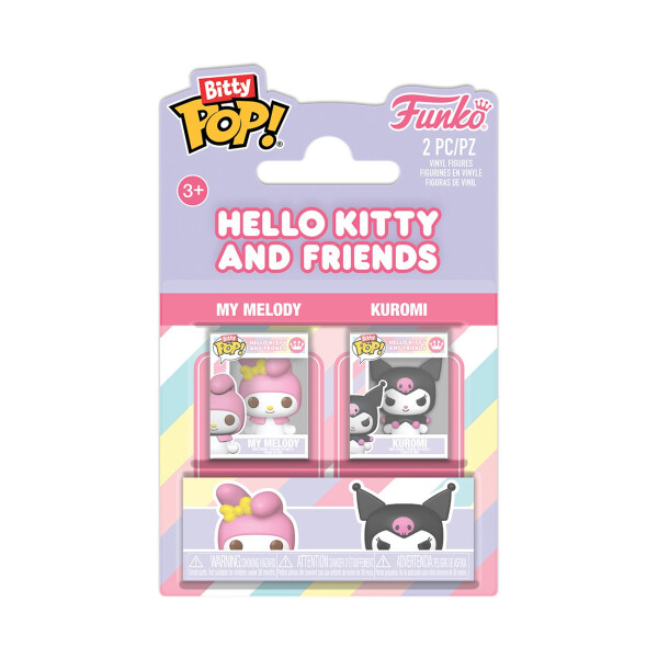 Funko Bitty POP: Hello Kitty - My Melody & Kuromi 2-pack