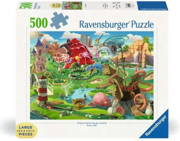 Ravensburger Puzzle Minigolfový ráj XXL