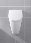 VILLEROY & BOCH - Subway Odsávací pisoár pro poklop, CeramicPlus, Stone White 751301RW