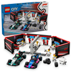 LEGO LEGO® City 60444 Garáž F1® a vozy Mercedes-AMG a Alpine