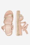 Espadrilky Jenny LB-P1092-YLD Syntetický materiál