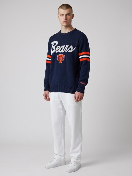 Mitchell & Ness Pánská mikina Chicago Bears NFL Head Coach Sweater Velikost: S