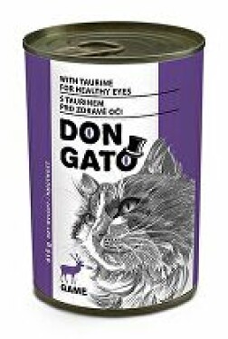 Don Gato cat konz. zvěřinová 415g