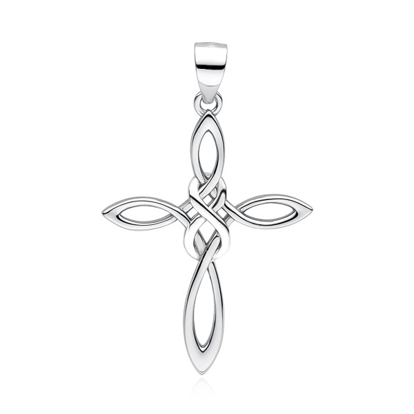 LUNICA Stříbrný přívěsek křížek 0183 Ag 925; ≤1,6 g.