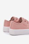 Dětské Tenisky Na Šněrování Big Star RR374011 Růžové 34