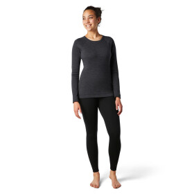 Dámské merino triko dlouhý rukáv SMARTWOOL Women's Classic Thermal Merino Base Laye, Charcoal Heather velikost: S