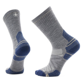 Unisex merino turistické ponožky SMARTWOOL Hike Targeted Cushion Crew Socks, Medium Gray velikost: 42-45 (L)