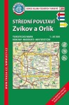 KČT 39 Střední Povltaví, Zvíkov 1:50T Turistická mapa