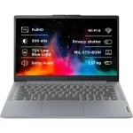 Lenovo IdeaPad Slim 3 14AMN8 šedá / Notebook / 14" FHD IPS / AMD Ryzen 5 7520U / 16GB / 512GB SSD / W11H (82XN00A0CK)