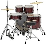 Premier Revolution 22" 5pc Drum Kit Red Sparkle