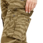 Bushman Dámské kapsáčové kalhoty Mandla, khaki