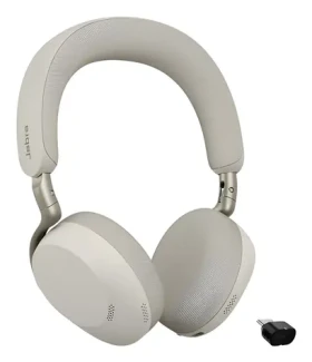 Jabra Evolve3 75 UC Link390c šedá / Bezdrátová sluchátka / mikrofon / USB-C + Bluetooth (37599-989-898)