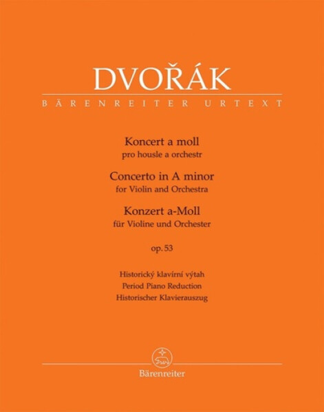 Koncert a moll pro housle a orchestr op. 53 - Antonín Dvořák