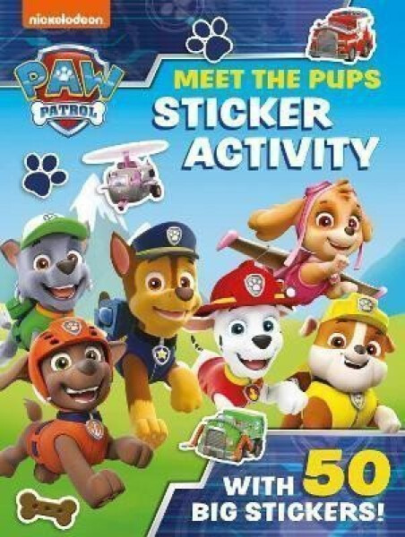 Paw Patrol: Meet the Pups Sticker Activity - Patrol Paw