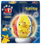 3D Puzzle-Ball: Pokémon (Noční edice) 72 dílků