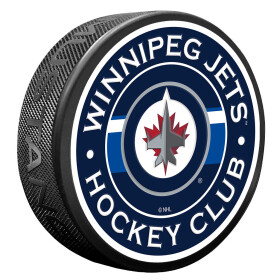 Mustang Puk Winnipeg Jets NHL Stripe Design