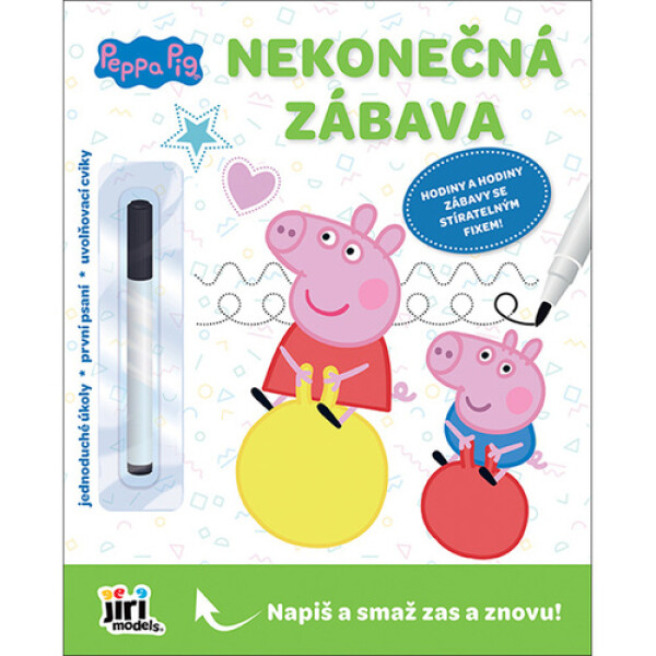 Nekonečná zábava Prasátko Peppa - Napiš a smaž zas a znovu!