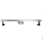 REA - Scarico lineare Neox Superflow BRUSH NICKEL 90 REA-G2708