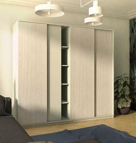 ProALU Fast kování pro šatní skříně :: 50kg dvě křídla (LP10026)