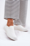 Dámské Tenisky Slip-On Big Star RR274717 Bílé 37