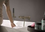 HANSGROHE - Rainfinity Sprchová hlavice, kartáčovaný bronz 26866140