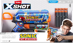 ZURU X-SHOT Skins Flux Sonic the Hedgehog - více druhů - Sparkys